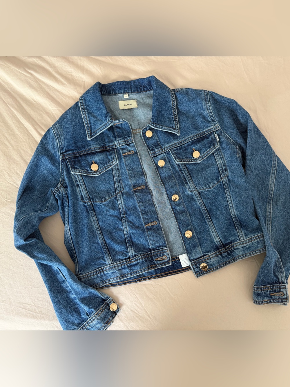 DL1961 Classic Blue Denim Jacket